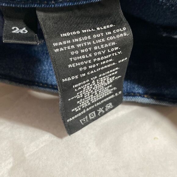 J Brand Skinny Leg style Mid-Rise Stretch Jeans New Dawn 26 - Picture 12 of 13